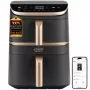 Cosori Turbo Tower Pro Smart Single 10,8 L Eraldiseisev 2630 W Kuumõhufritüür Must, Kuldne