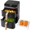 Cosori Turbo Tower Pro Smart Single 10,8 L Eraldiseisev 2630 W Kuumõhufritüür Must, Kuldne