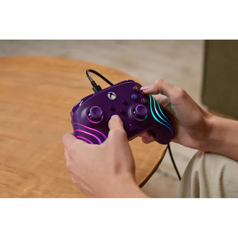 Gamepad Turtle Beach Afterglow Wave lilla USB PC Xbox Series X