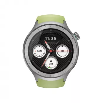 Motorola Moto Watch 3,63 cm (1,43 tolli) OLED 47 mm digitaalne puuteekraan hõbedane GPS (satelliit)