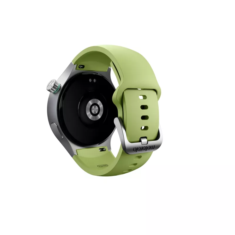 Motorola Moto Watch 3,63 cm (1,43 tolli) OLED 47 mm digitaalne puuteekraan hõbedane GPS (satelliit)