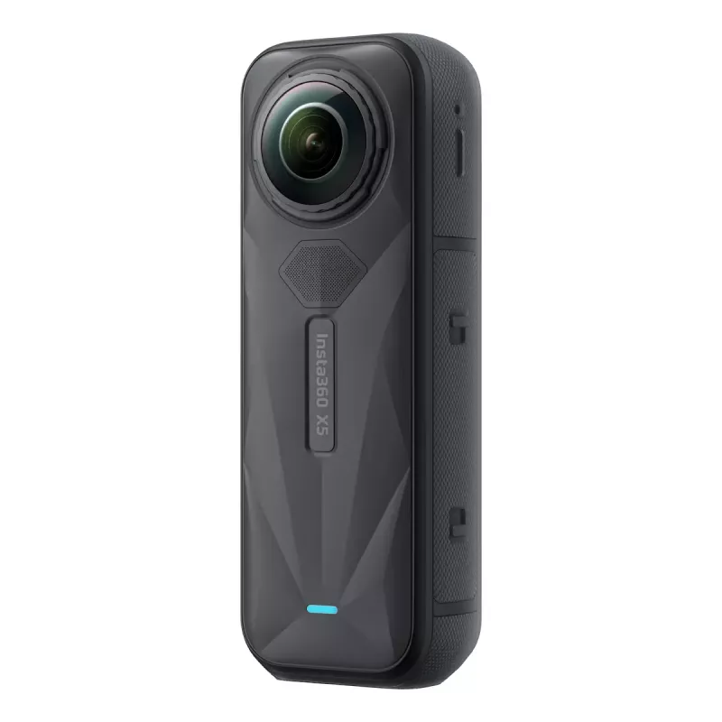 Action sports camera Insta360 X5 — 72 MP, 8K Ultra HD (7680×3840), 120 fps, waterproof 15 m, 2400 mAh