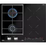 Kombineeritud sisseehitatud pliit TEKA IND-GAZ PLATE JZC 64322 ABC BK (E4), 4 tsooni, 60 cm, must, induktsioon + gaas