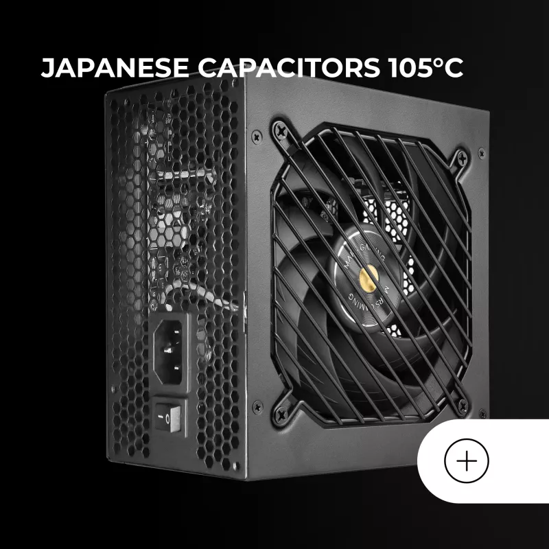 Mars Gaming MPB650SIM toiteplokk 650 W 24-kontaktiline ATX ATX must