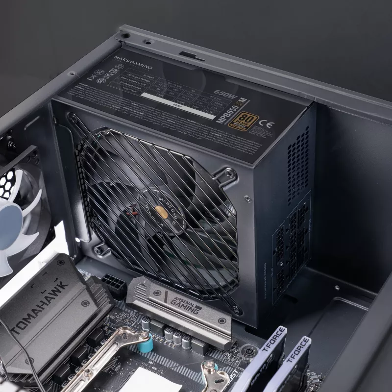 Mars Gaming MPB650SIM toiteplokk 650 W 24-kontaktiline ATX ATX must