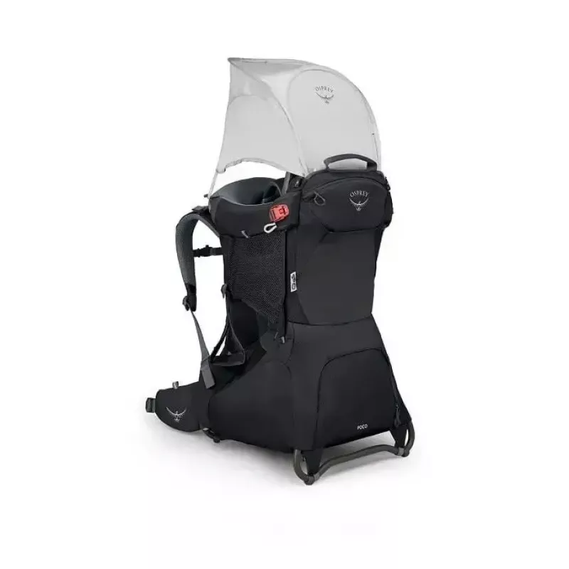 Lapsekandja Osprey Poco Tourist kandur Must — kerge seljakotikandja, mudel 10005970/550/O/S