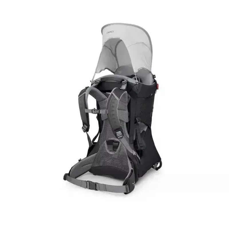 Lapsekandja Osprey Poco Tourist kandur Must — kerge seljakotikandja, mudel 10005970/550/O/S