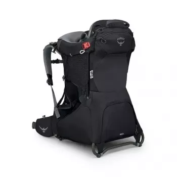 Lapsekandja Osprey Poco Tourist kandur Must — kerge seljakotikandja, mudel 10005970/550/O/S