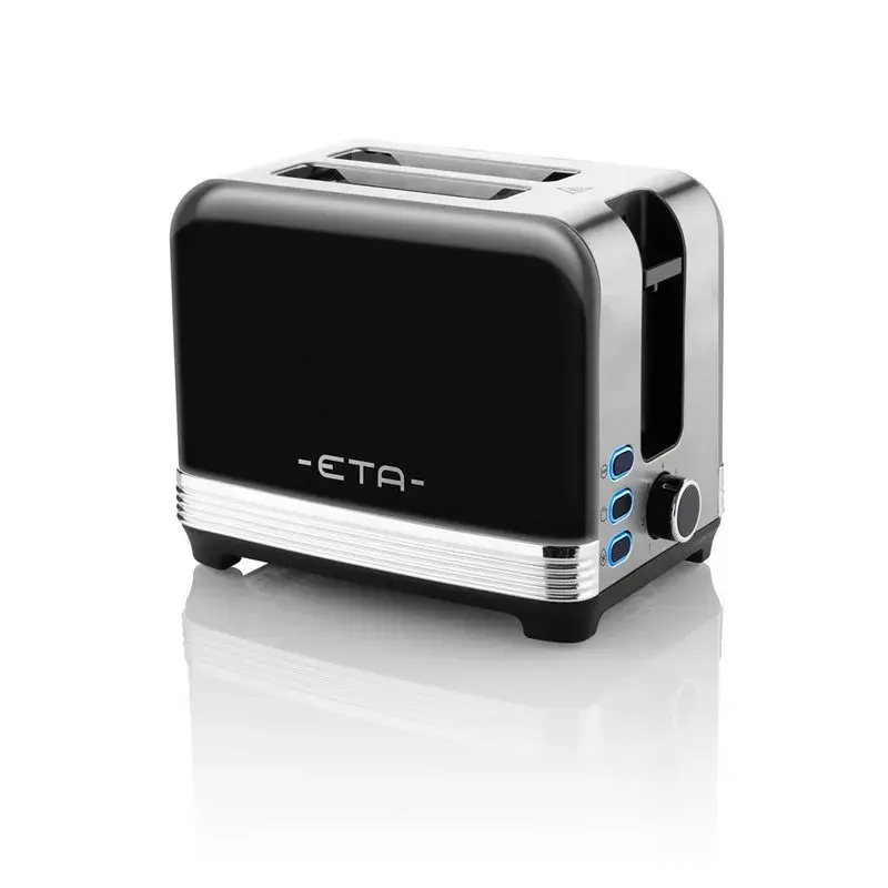 Röster ETA Storio 9166 90020 — 2 viilu, 930 W, Must, 1,65 kg