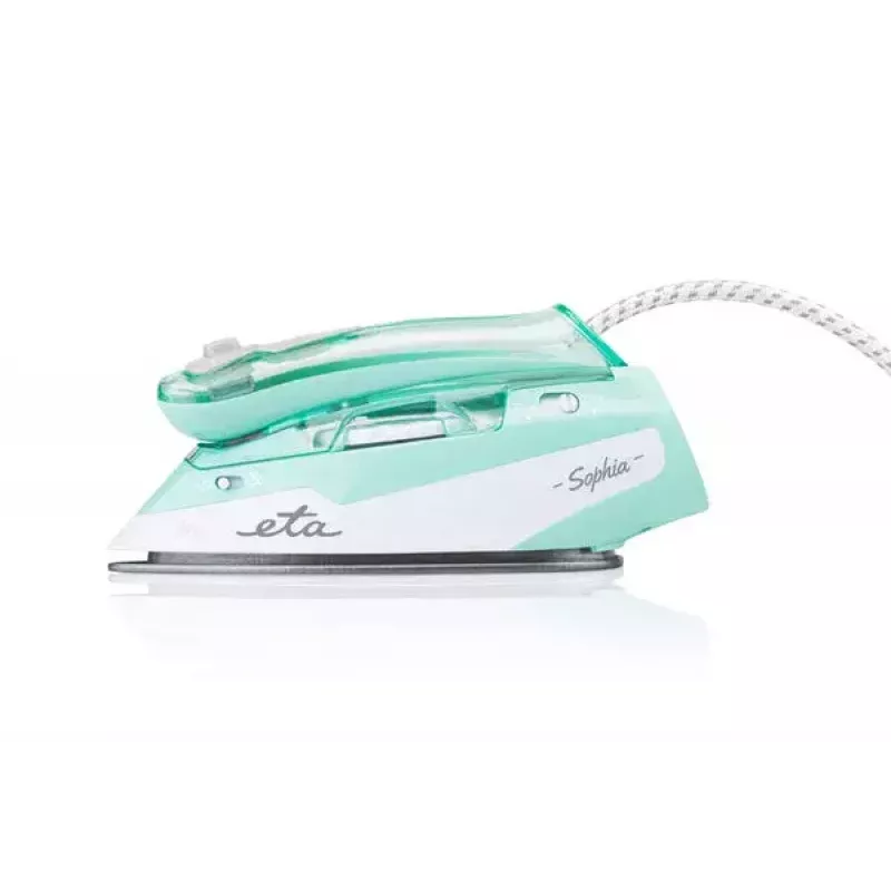 Aurutriikraud ETA Sophia ETA127190000 — keraamiline tallatüüp, 1100 W, 80 ml veepaak, vertikaalne aur, 1,9 m juhe