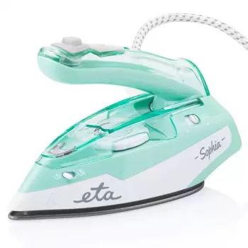 Aurutriikraud ETA Sophia ETA127190000 — keraamiline tallatüüp, 1100 W, 80 ml veepaak, vertikaalne aur, 1,9 m juhe