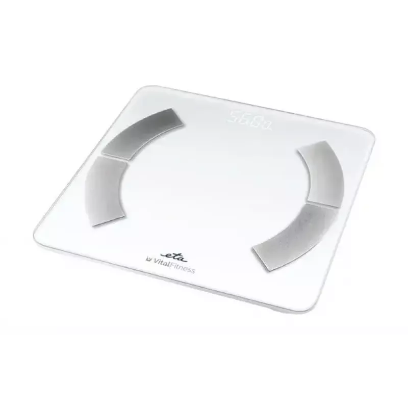 Elektrooniline isiklik kaal ETA ETA277990000 — valge, ruudukujuline, 180 kg kandevõime, 100 g täpsus
