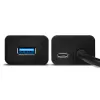 Axagon HUE-S2C liidesejaotur USB 3.2 Gen 1 (3.1 Gen 1) Type-A 5000 Mbit/s Must