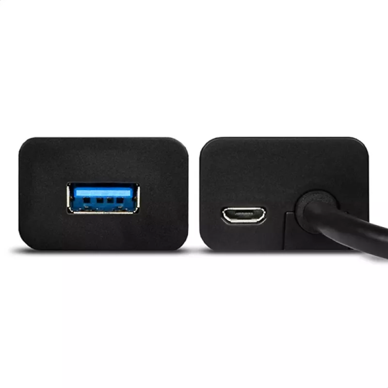 Axagon HUE-S2C liidesejaotur USB 3.2 Gen 1 (3.1 Gen 1) Type-A 5000 Mbit/s Must