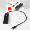 Axagon HUE-S2C liidesejaotur USB 3.2 Gen 1 (3.1 Gen 1) Type-A 5000 Mbit/s Must