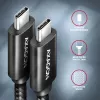 Axagon BUCM432-CM10AB USB-kaabel USB4 Gen 3x2 1 m USB C Must