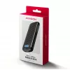 AXAGON EEM2-SC väline USB-C 10Gbps kruvideta metallist M.2 NVMe SSD korpus, ühe pesaga, hall
