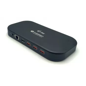 i-tec Thunderbolt 3/USB-C Dual 4K dokkimisjaam + USB-C to DisplayPort kaabel (1,5 m) + toiteedastus 60W
