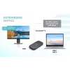 i-tec Thunderbolt 3/USB-C Dual 4K dokkimisjaam + USB-C to DisplayPort kaabel (1,5 m) + toiteedastus 60W