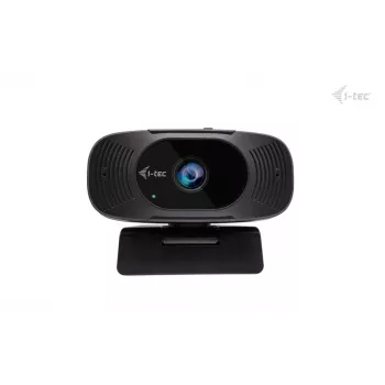 Veebikaamera i-tec SOLOMON 300 4K, USB, 3840×2160, 8,29 MP, klambrikinnitus, must