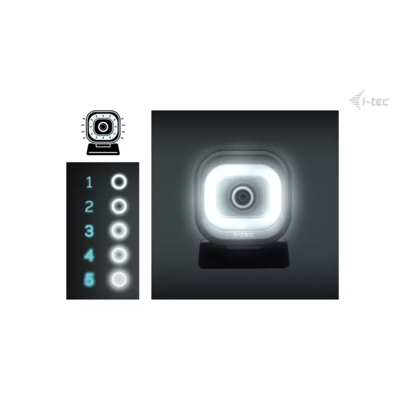 Veebikaamera ITEC i-tec SOLOMON 700 STREAM 4K eraldusvõimega 3840x2160@60fps, 8,29 MP, USB-C, 1/4-tolline statiivikeere