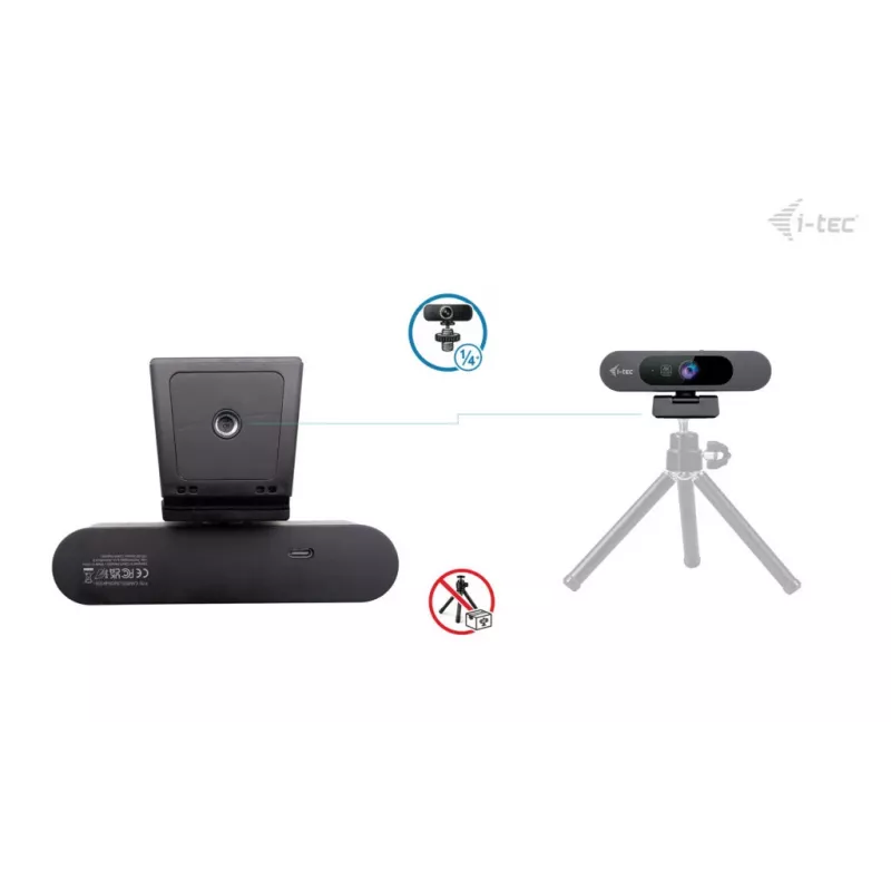 Veebikaamera ITEC SOLOMON PRO 900 4K, 3840×2160, 8,29 MP, USB, klambrikinnitus, must
