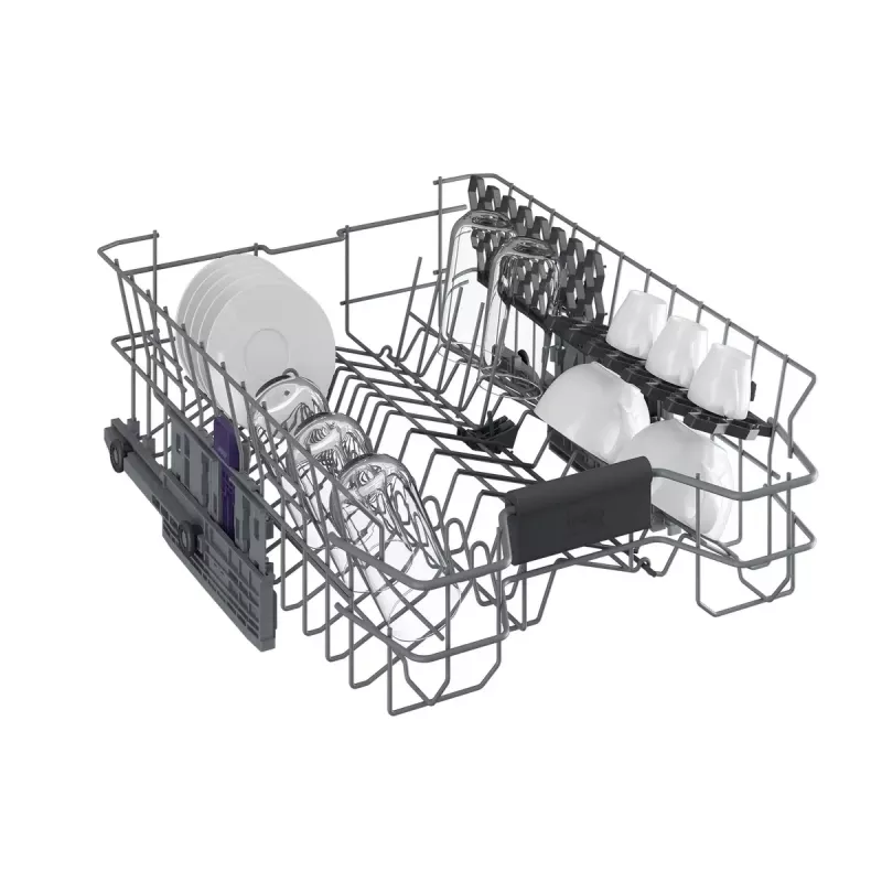 Nõudepesumasin BEKO DIS46120 täielikult sisseehitatav kitsas 45 cm, 11 komplekti, valge, 46 dB, E-energiaklass