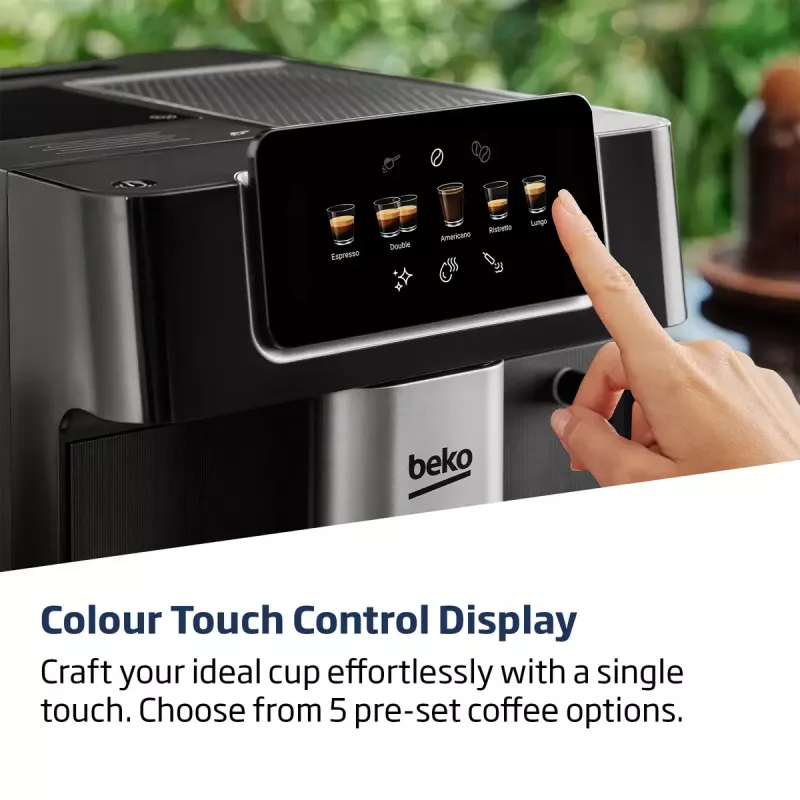 Beko CEG7302B CaffeExperto oast tassi kohvimasin aurutoruga