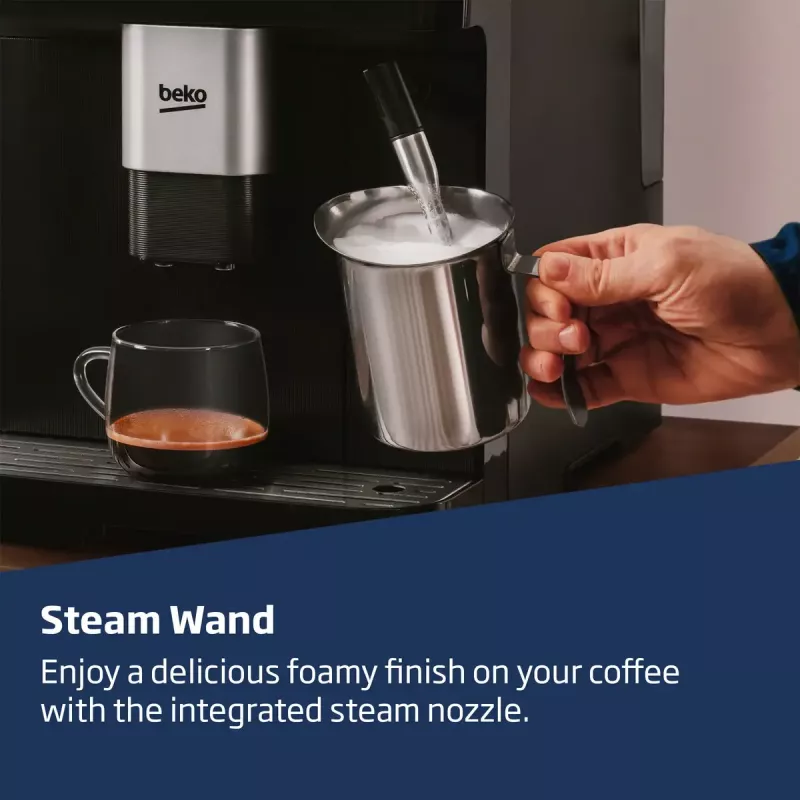 Beko CEG7302B CaffeExperto oast tassi kohvimasin aurutoruga