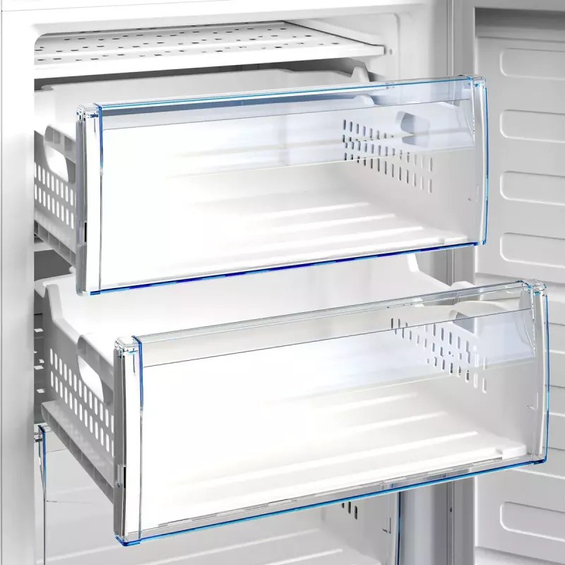 Püstikust sügavkülmik Beko RFSA240M41WN — 215 L, valge, Fast Freeze, pööratav uks