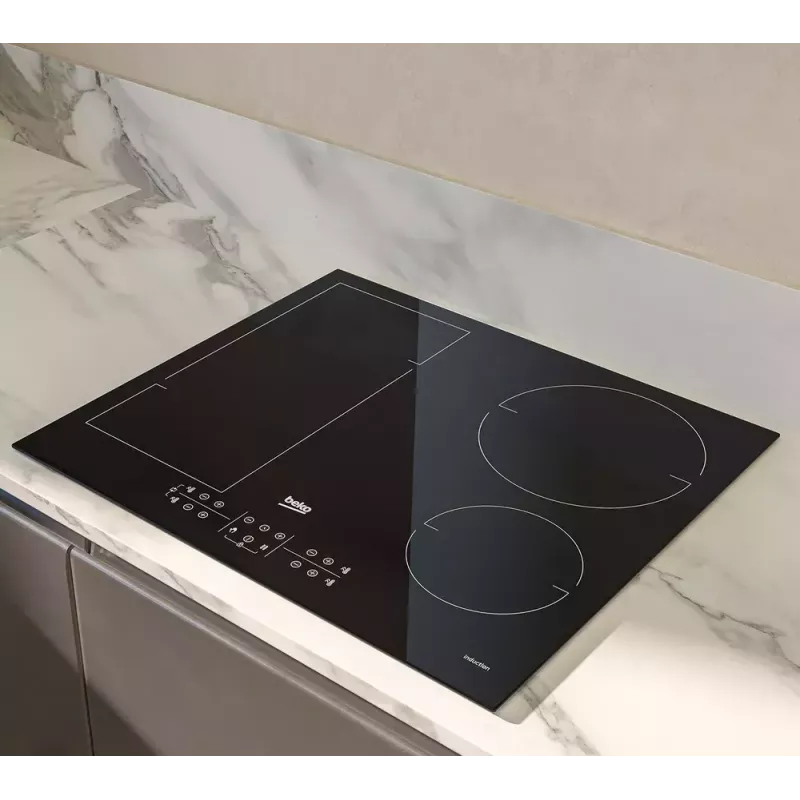 Beko HII64401QT Must sisseehitatav 60 cm tsooni induktsioonpliit 4 tsooniga