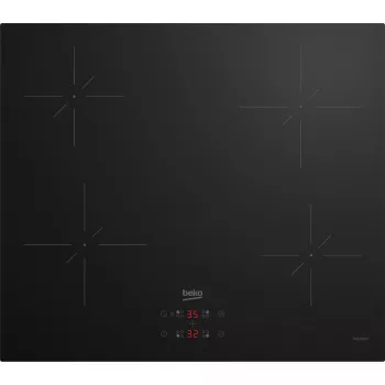 Beko HII64401QT Must sisseehitatav 60 cm tsooni induktsioonpliit 4 tsooniga