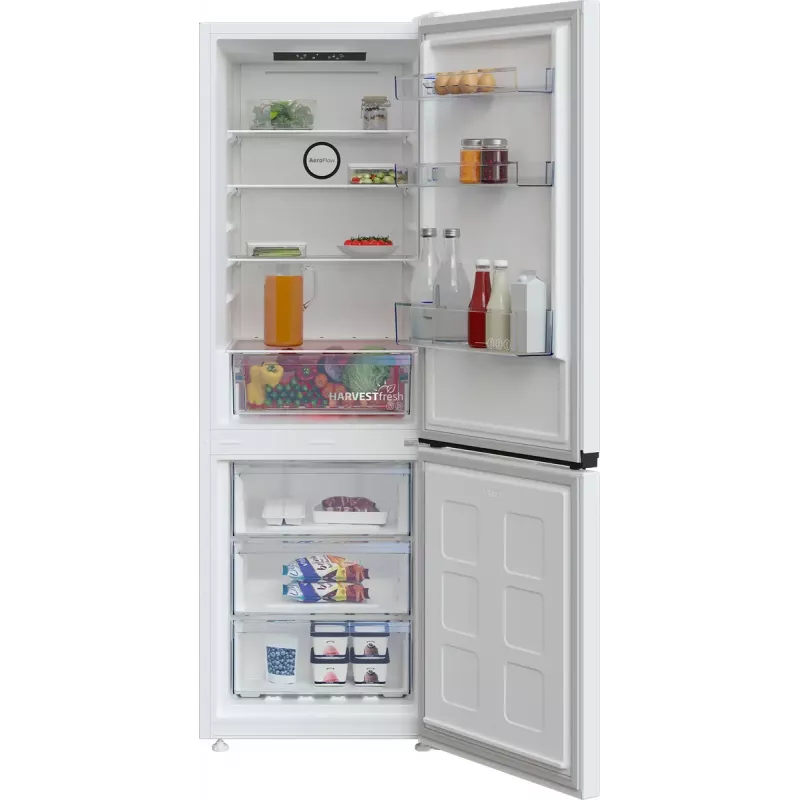 Beko B3RCNA344HW1 külmik-sügavkülmik Eraldiseisev 301 L Valge