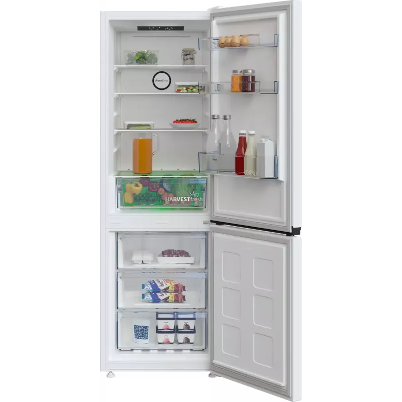 Beko B3RCNA344HW1 külmik-sügavkülmik Eraldiseisev 301 L Valge
