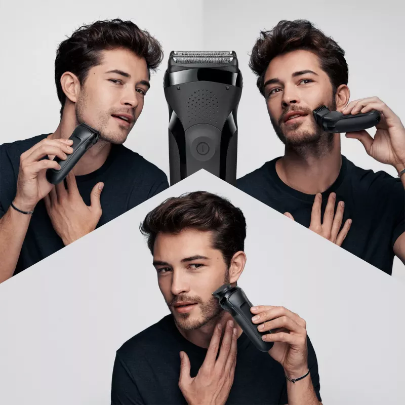 Braun Series 3 300BT juhtmevaba märg ja kuiv fooliumpardel koos trimmeriga