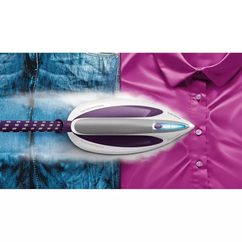 Aurujämistusjaam Philips GC9660/30 — 1,8 l veepaak, 7,5 baari rõhk, 520 g/min aurulöök, T-ionicGlide tallaga