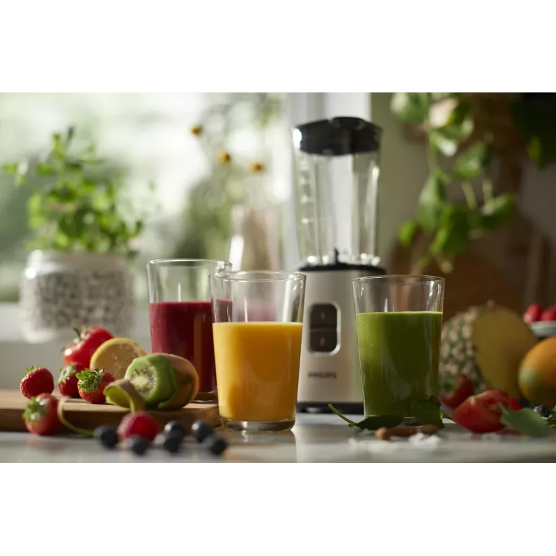 Philips Daily Collection HR2604/80 blender 1 L Lauapealne blender 350 W Must, Roostevaba teras