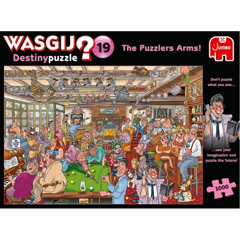 Pusle Wasgij Destiny 19 1000 tk 680x490 mm