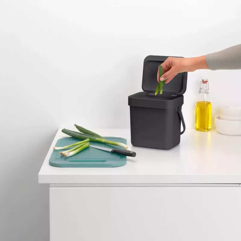 Prügikast Brabantia 209888 Must Plastik 139x188x174 mm