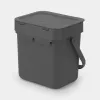 Prügikast Brabantia 209888 Must Plastik 139x188x174 mm