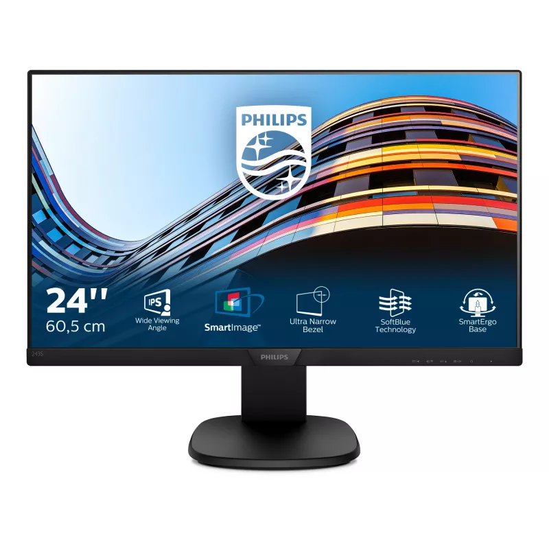 Philips S Line LCD-ekraan SoftBlue tehnoloogiaga 243S7EHMB/00