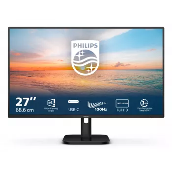 Philips 1000 seeria 27E1N1300A/00 arvutimonitor 68,6 cm (27 tolli) 1920 x 1080 pikslit Full HD LCD must