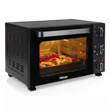 Lauapealne elektriahi Tristar OV-3627 — 27 L, 1500 W, must, pöördnuppudega juhtimine