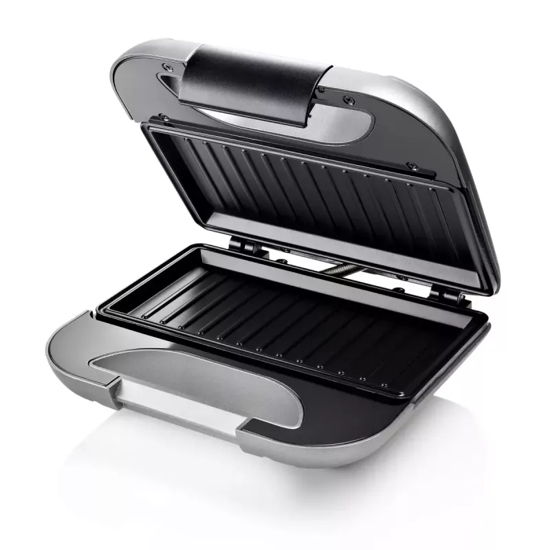Sandwich Maker Princess 01.127003.01.001 750W Must Hõbedane