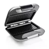 Sandwich Maker Princess 01.127003.01.001 750W Must Hõbedane