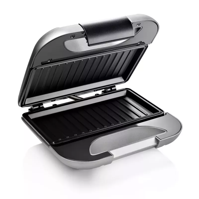 Sandwich Maker Princess 01.127003.01.001 750W Must Hõbedane