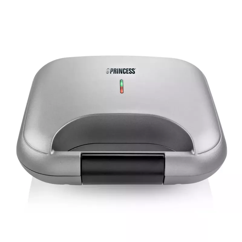 Sandwich Maker Princess 01.127003.01.001 750W Must Hõbedane