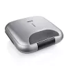 Sandwich Maker Princess 01.127003.01.001 750W Must Hõbedane