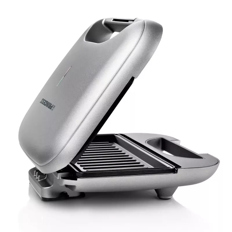 Sandwich Maker Princess 01.127003.01.001 750W Must Hõbedane