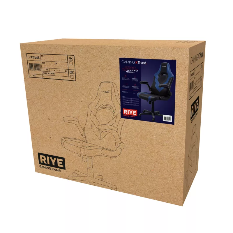 Trust GXT 703B RIYE universaalne mängutool Must, Sinine